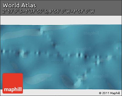 Satellite 3D Map of the Area around 1° 55' 32" S, 8° 25' 30" W