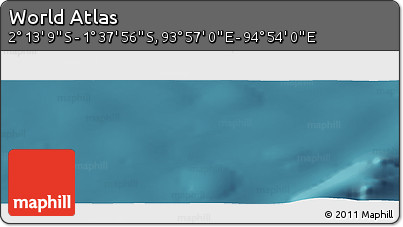 Satellite Panoramic Map of the Area around 1° 55' 32" S, 94° 25' 30" E