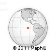 Outline Map of the Area around 1° 55' 32" S, 95° 58' 29" W, rectangular outline