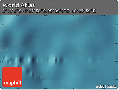Satellite Map of the Area around 1° 55' 32" S, 96° 7' 30" E