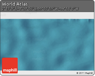 Satellite 3D Map of the Area around 1° 55' 32" S, 99° 22' 30" W