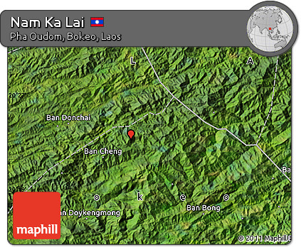 Satellite Map of Nam Ka Lai
