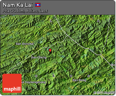 Satellite Map of Nam Ka Lai