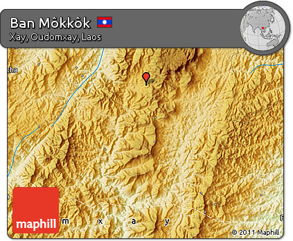 Physical Map of Ban Môkkôk