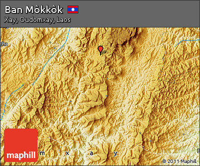 Physical Map of Ban Môkkôk