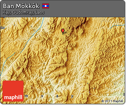 Physical Map of Ban Môkkôk