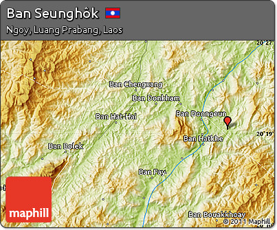 Physical Map of Ban Seunghôk