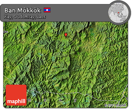 Satellite Map of Ban Môkkôk