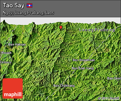 Satellite 3D Map of Tao Say