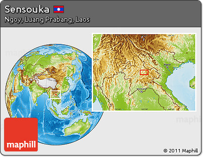 Physical Location Map of Sensouka