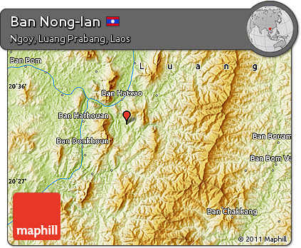 Physical Map of Ban Nong-Ian
