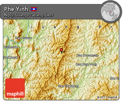Physical Map of Phe Yinh