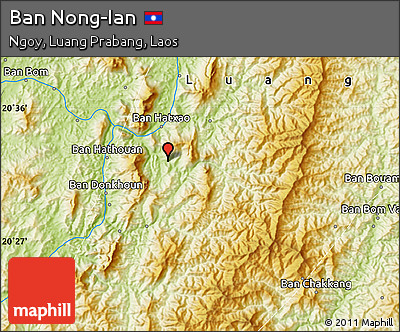 Physical Map of Ban Nong-Ian