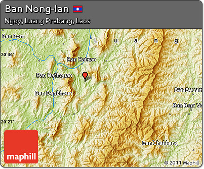 Physical Map of Ban Nong-Ian