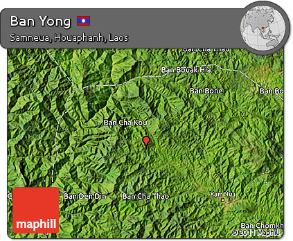 Satellite Map of Ban Yong