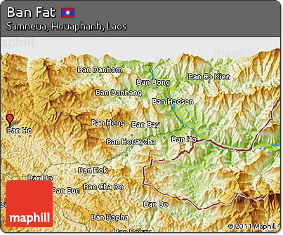 Physical 3D Map of Ban Fat
