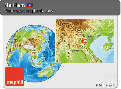 Physical Location Map of Na Ham