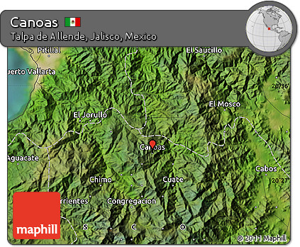 Satellite Map of Canoas