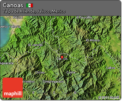 Satellite Map of Canoas