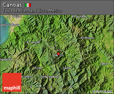 Satellite Map of Canoas