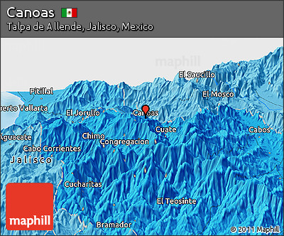 Political Panoramic Map of Canoas
