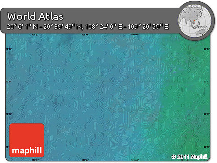 Satellite Map of the Area around 20°&nbsp;22'&nbsp;55"&nbsp;N,&nbsp;108°&nbsp;52'&nbsp;30"&nbsp;E