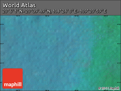 Satellite Map of the Area around 20°&nbsp;22'&nbsp;55"&nbsp;N,&nbsp;108°&nbsp;52'&nbsp;30"&nbsp;E