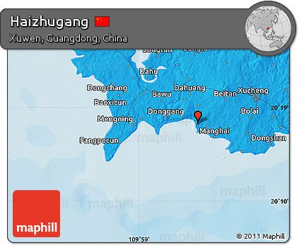 Political Map of Haizhugang