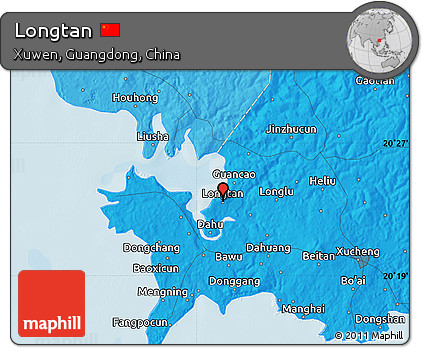 Political Map of Longtan