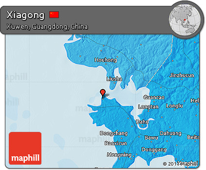 Political Map of Xiagong