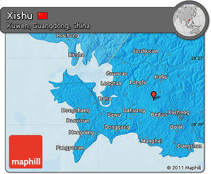 Political Map of Xishu