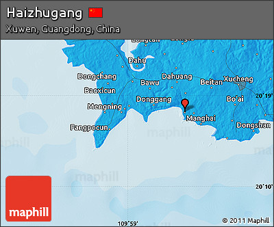 Political Map of Haizhugang