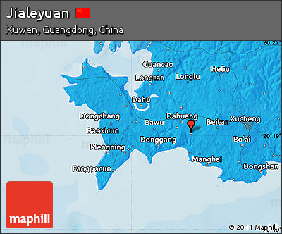 Political Map of Jialeyuan