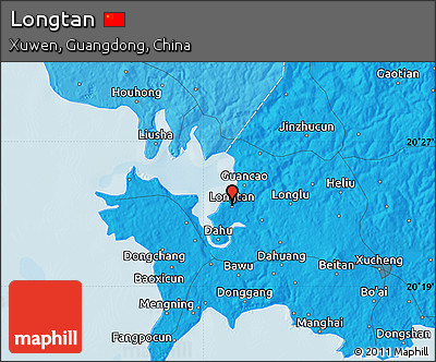Political Map of Longtan