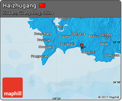 Political Map of Haizhugang