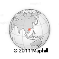 Outline Map of the Area around 20° 22' 55" N, 109° 43' 29" E, rectangular outline