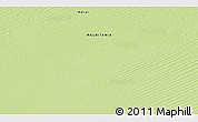 Physical 3D Map of the area around 20° 22' 55" N, 10° 7' 30" W