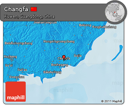 Political Map of Changfa