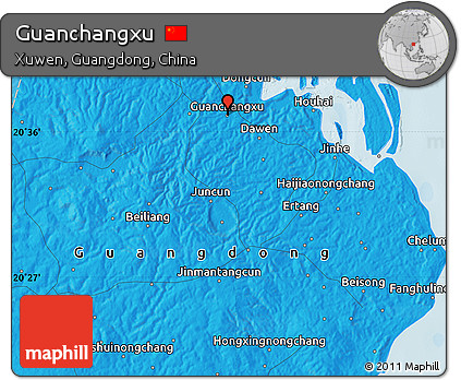 Political Map of Guanchangxu