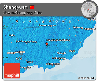 Political Map of Shangyuan