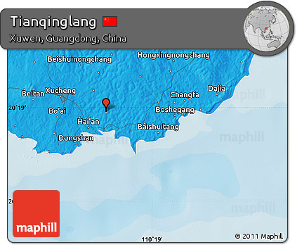 Political Map of Tianqinglang