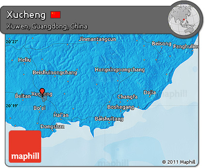 Political Map of Xucheng