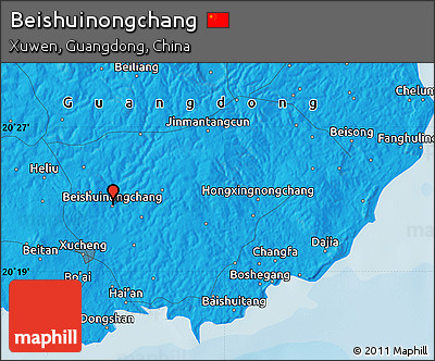 Political Map of Beishuinongchang