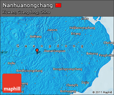 Political Map of Nanhuanongchang