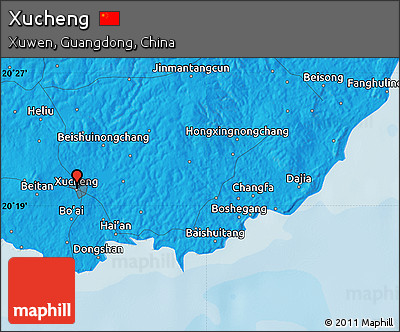 Political Map of Xucheng