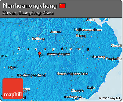 Political Map of Nanhuanongchang