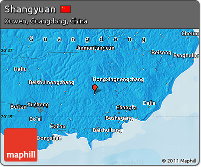 Political Map of Shangyuan