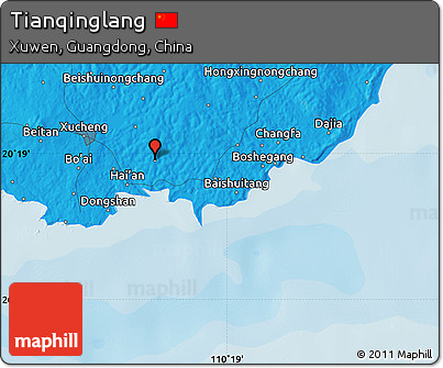 Political Map of Tianqinglang