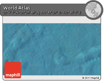 Satellite 3D Map of the Area around 20° 22' 55" N, 112° 16' 30" E