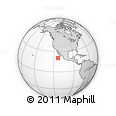 Outline Map of the Area around 20° 22' 55" N, 113° 49' 29" W, rectangular outline
